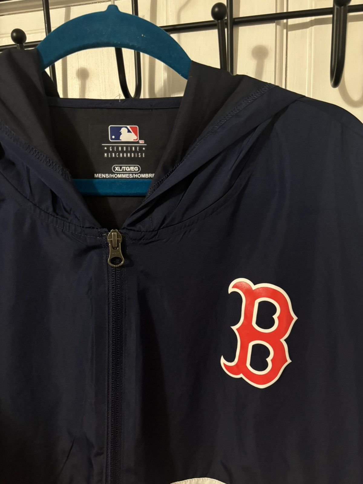 MLB Official Red Sox Quarterzip Size US XL / EU 56 / 4 - 2 Thumbnail