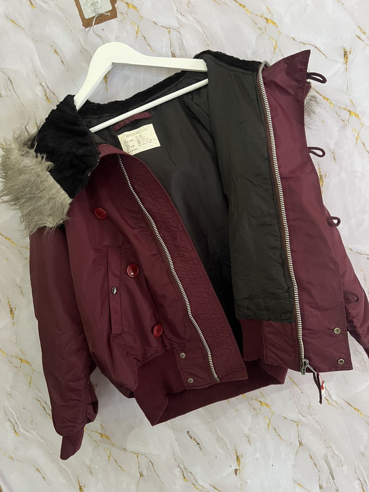 Alpha Industries Alpha Industries N-2B USAF Flight Jacket Snorkel Hood Bomber Size US M / EU 48-50 / 2 - 6 Thumbnail