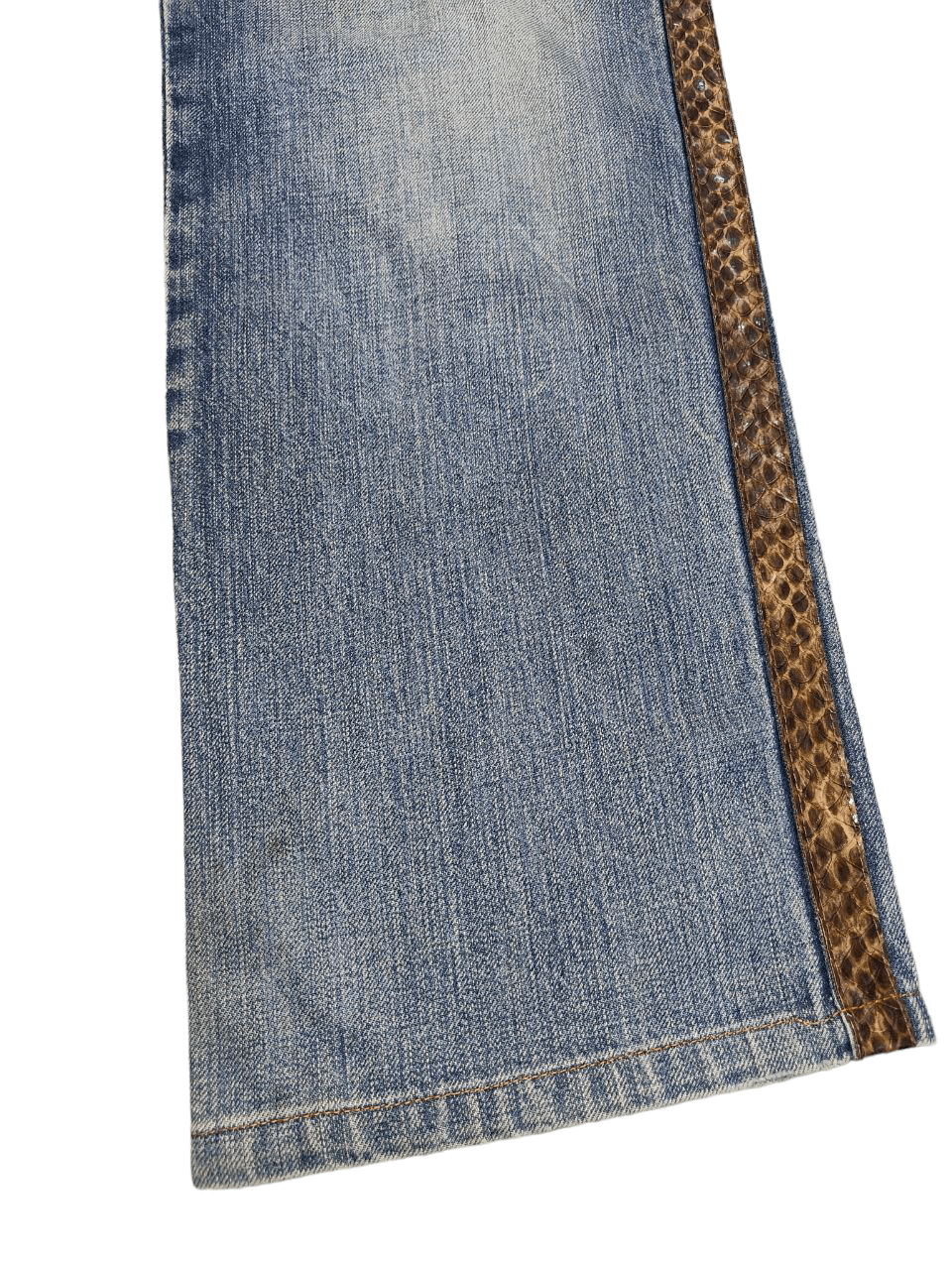 semanticdesign Semantic Side Tape Distressed Denim Size US 30 / EU 46 - 4 Thumbnail