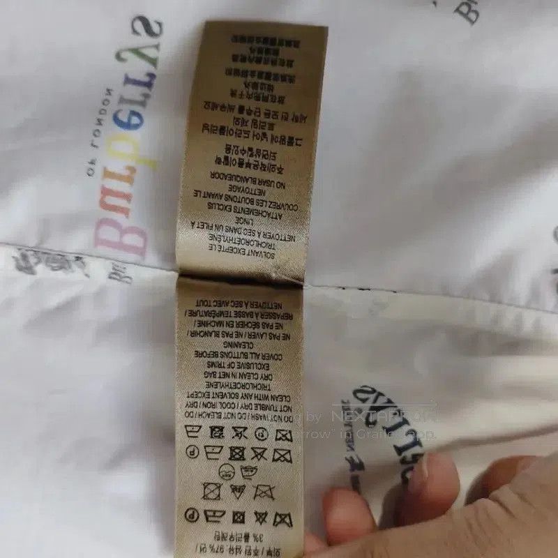 Burberry Burberry White Cotton Sport Print Shirt. Size L / US 10 / IT 46 - 5 Thumbnail