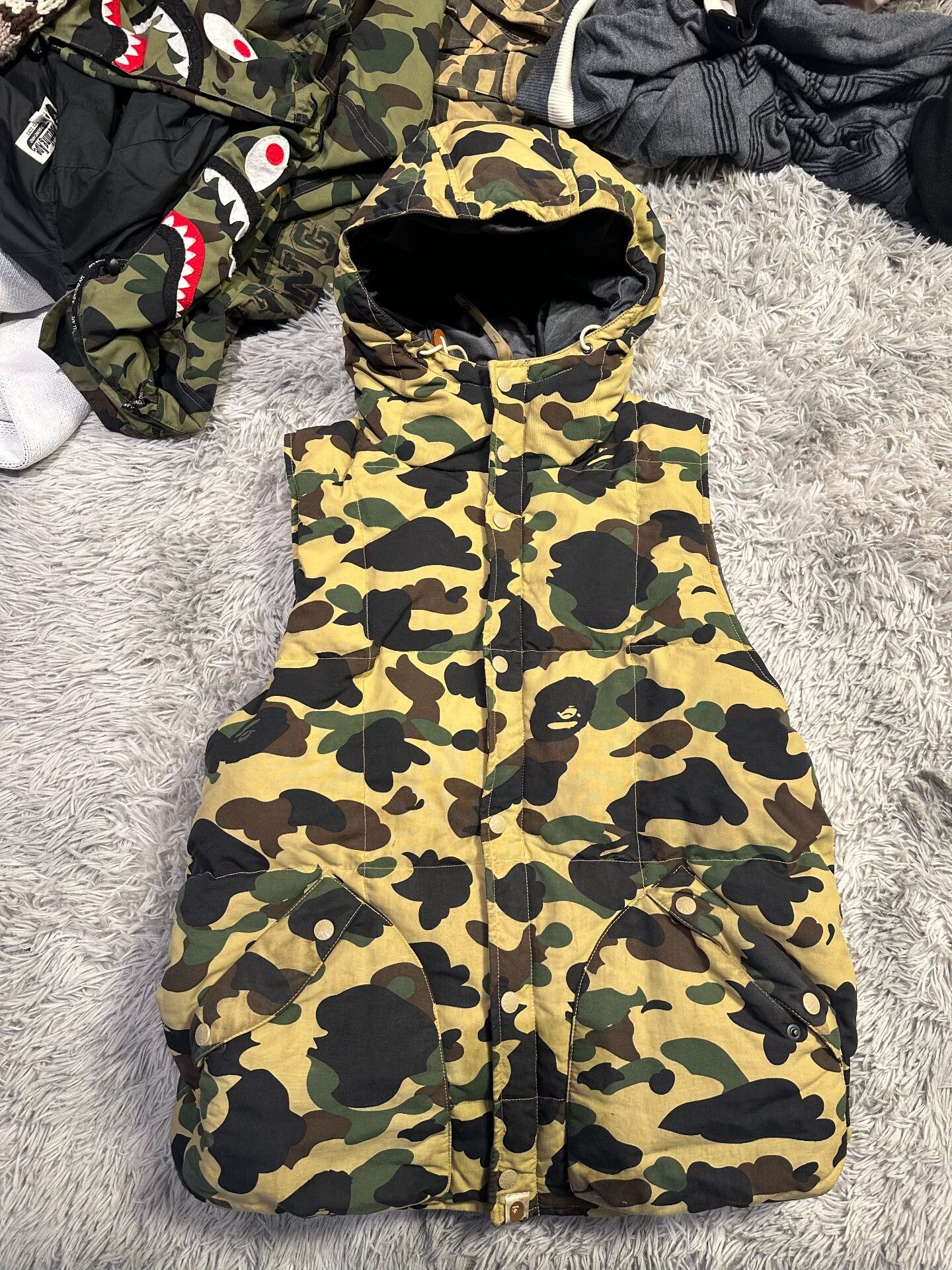 Bape Bape Down Vest Size US L / EU 52-54 / 3 - 1 Thumbnail