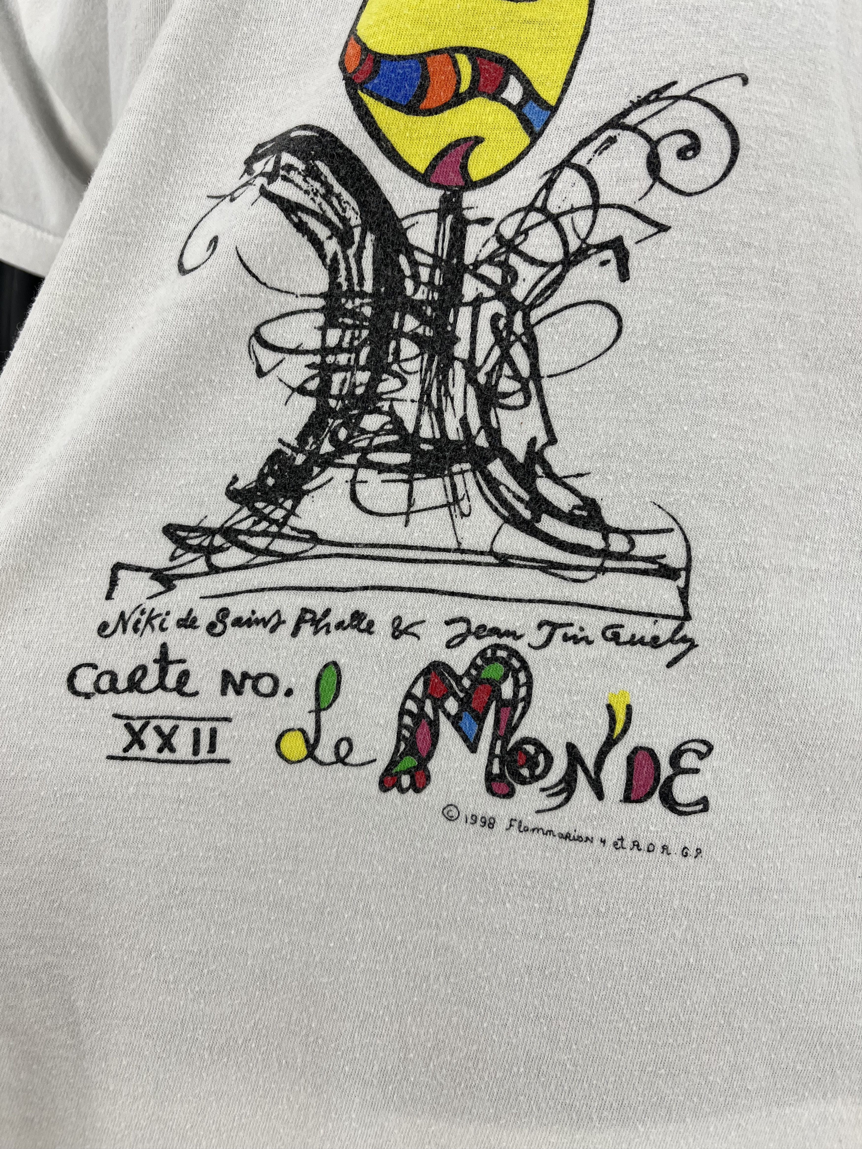 Vintage Vintage 1998 Niki De Saint Phalle Et Flammarion Art T shirt Size US L / EU 52-54 / 3 - 8 Thumbnail