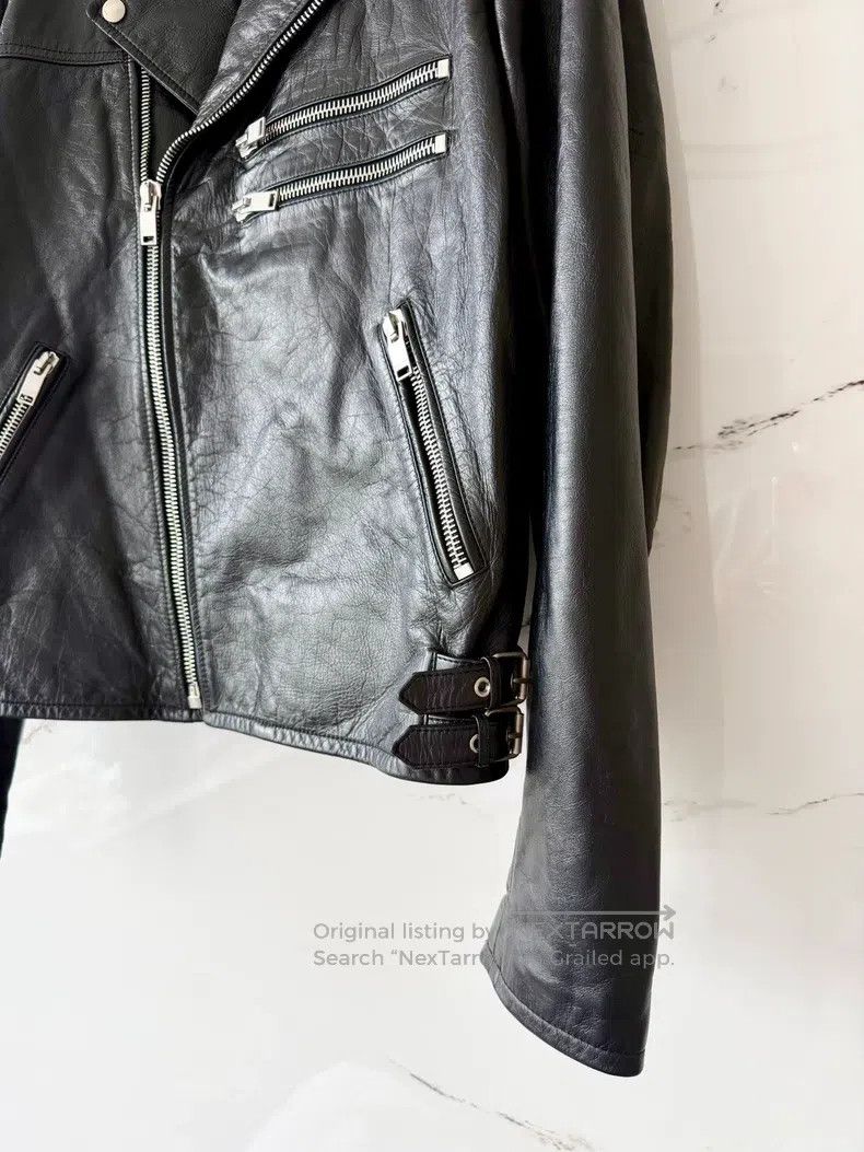 Saint Laurent Paris Saint Laurent Paris Multi-Zip Cowhide Biker Leather Jacket Size US S / EU 44-46 / 1 - 5 Thumbnail
