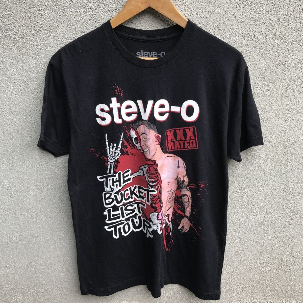 Mtv STEVE O jackass tee comedy Size US M / EU 48-50 / 2 - 2 Thumbnail