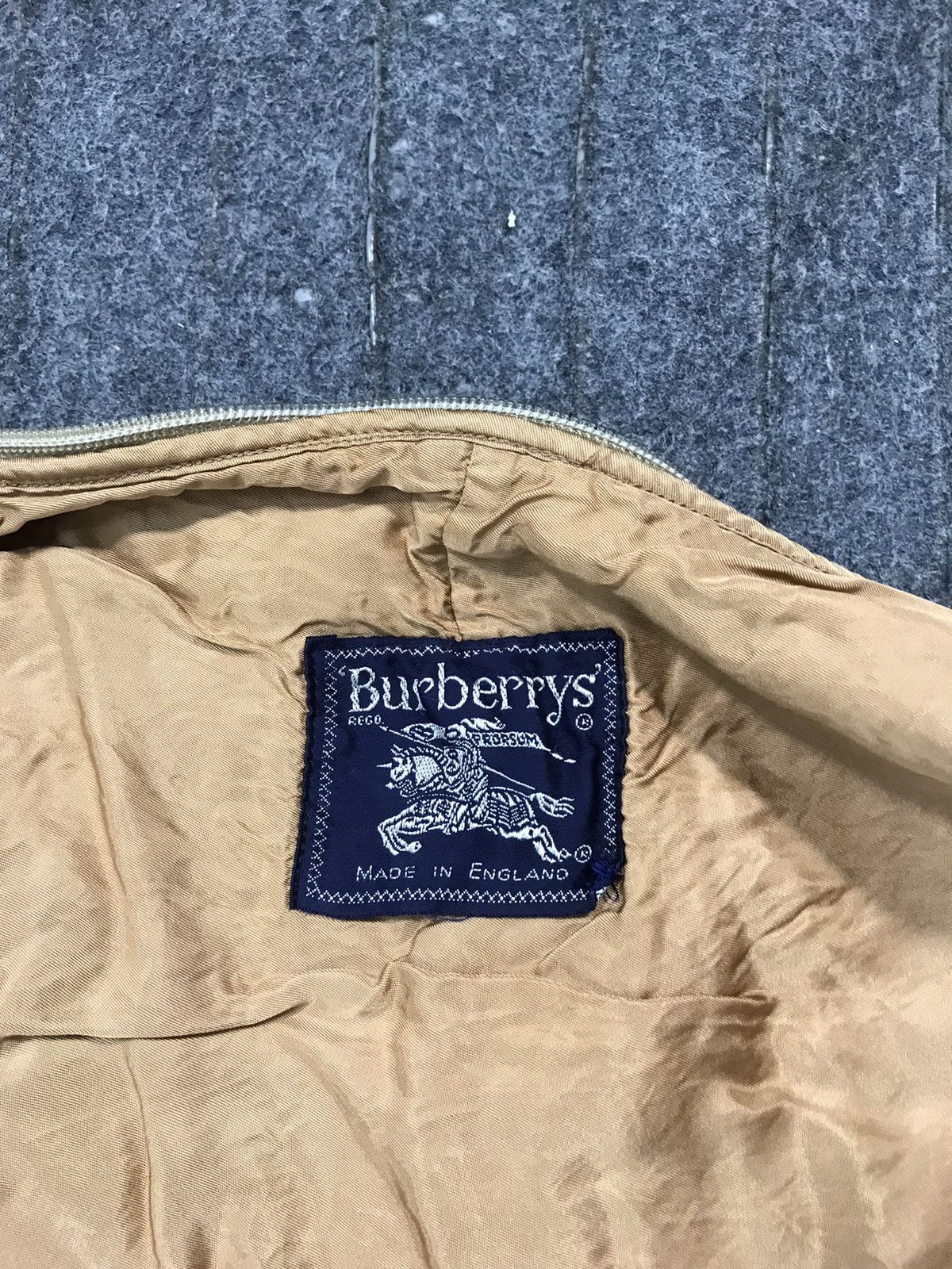 Burberry 90s Burberrys Nova Checked Wool Inner Trench Inner Replace Size M / US 6-8 / IT 42-44 - 5 Thumbnail