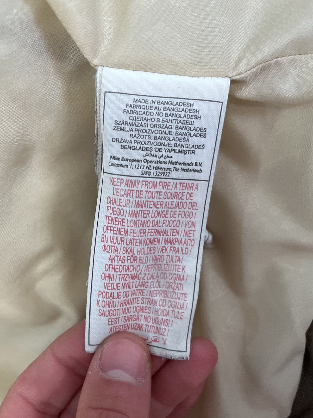 Nike ACG Vintage Nike ACG Parka Jacket Fur Hood Beige Winter Coat Size US M / EU 48-50 / 2 - 7 Thumbnail