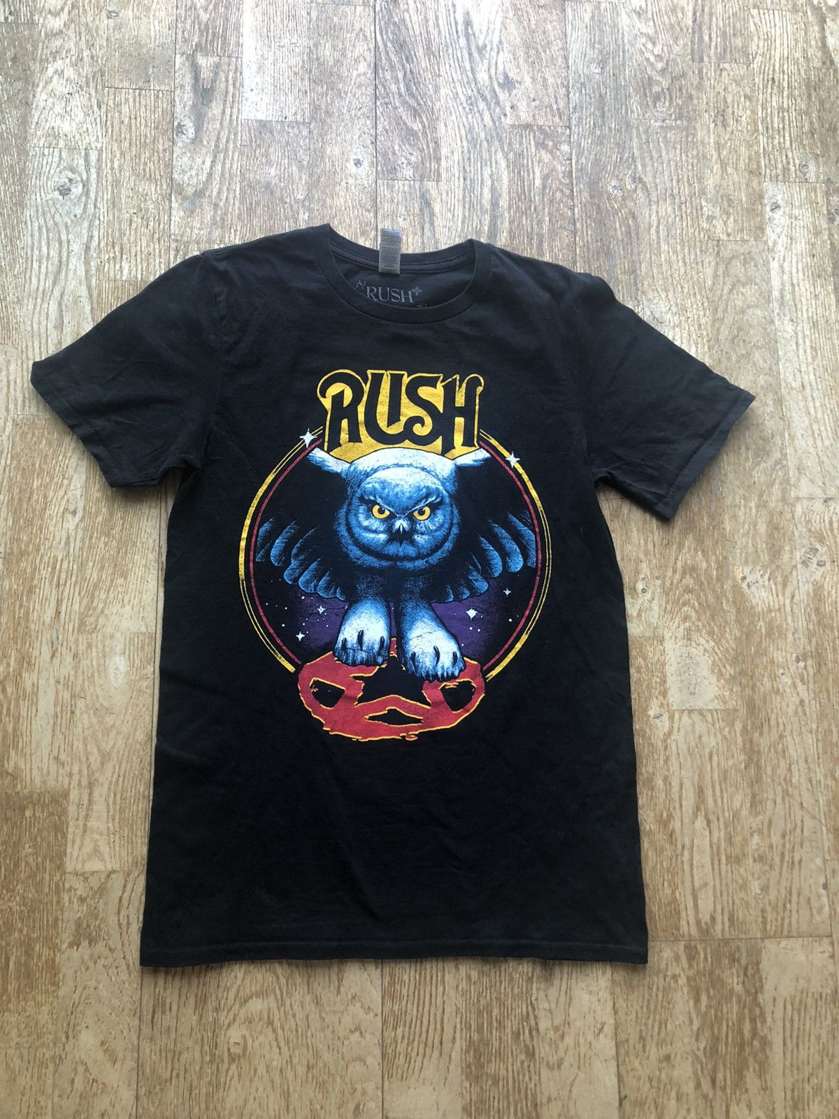 Other × Vintage RUSH OWL VINTAGE DESIGN PRINT TEE SHIRT Size US S / EU 44-46 / 1 - 1 Thumbnail