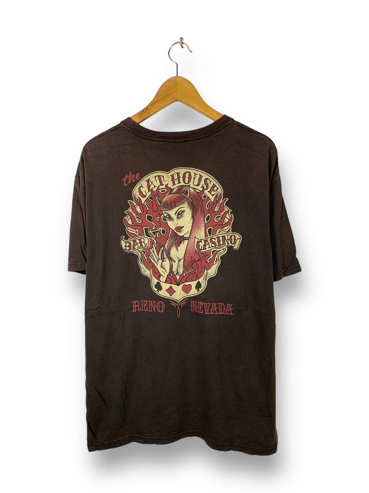 Lucky Brand Offer! Lucky Brand Cat House American Tee Size US XL / EU 56 / 4 - 1 Thumbnail