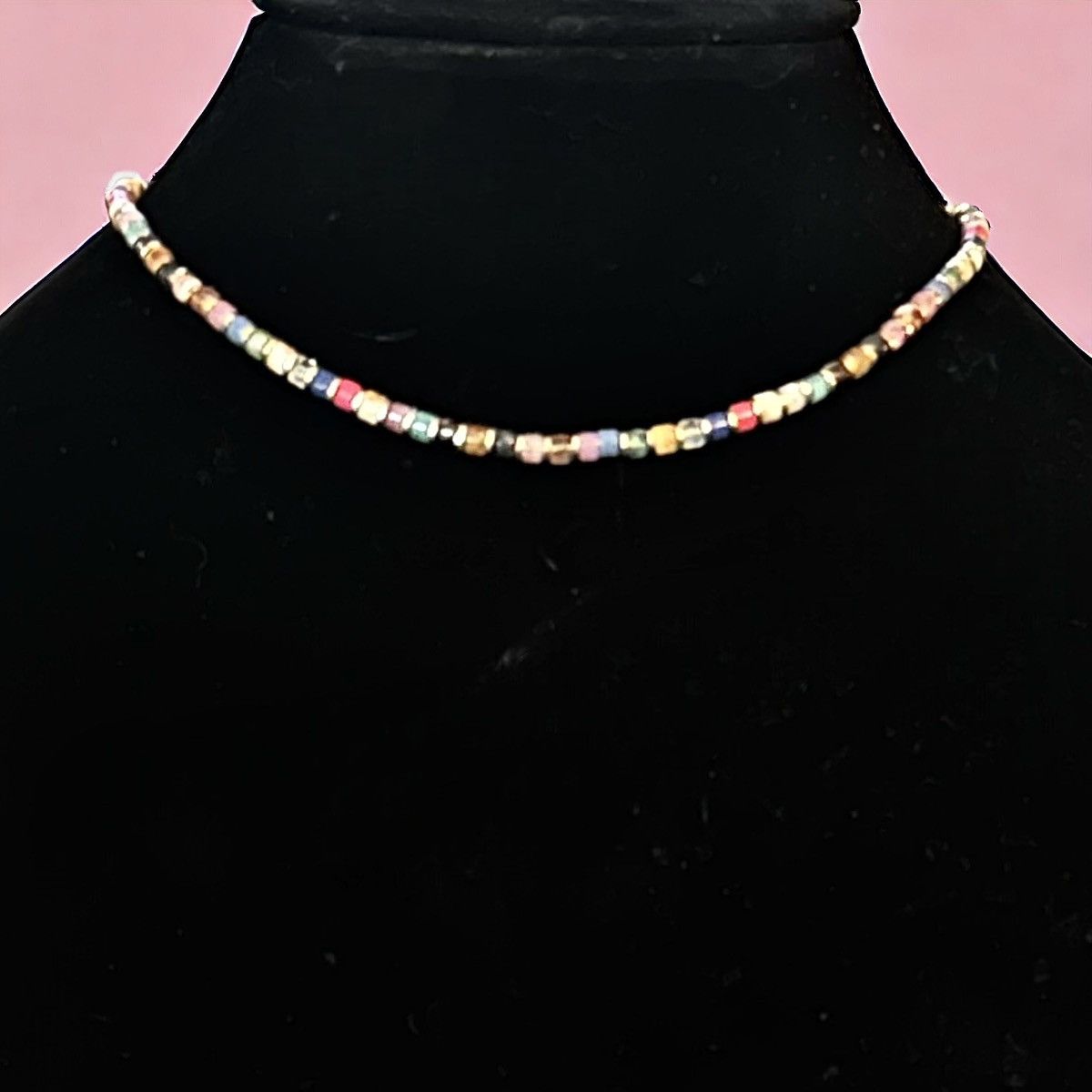Other Frenzy multicolor glass bead choker necklace Size ONE SIZE - 1 Thumbnail