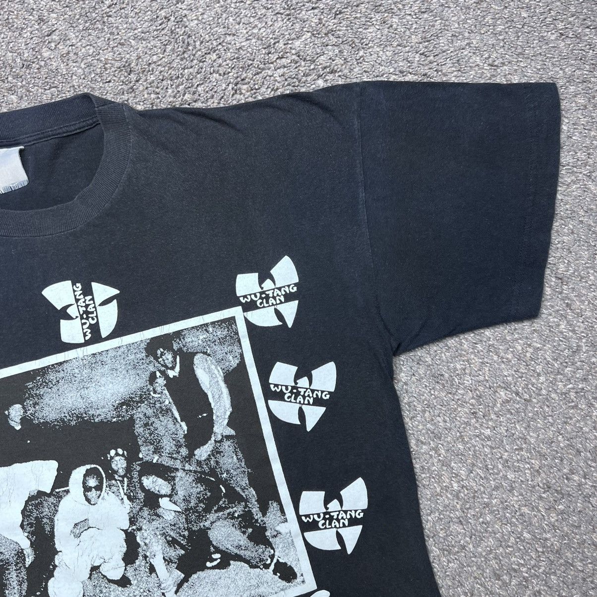 Rap Tees Vtg 90s Wu Tang Clan 36 Chambers Of Death Promo Rap T-Shirt Size US L / EU 52-54 / 3 - 7 Thumbnail