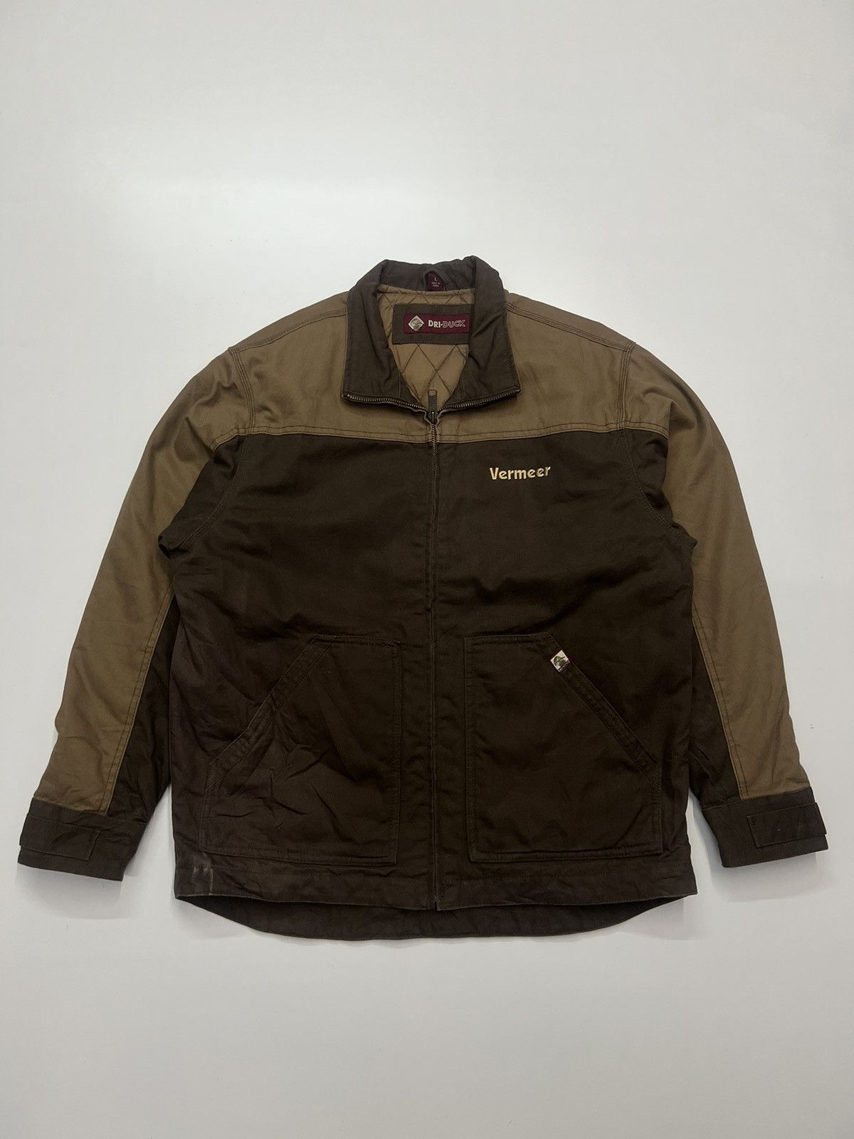 Japanese Brand DRI DUCK VERMEER WORK JACKET Size US L / EU 52-54 / 3 - 1 Thumbnail