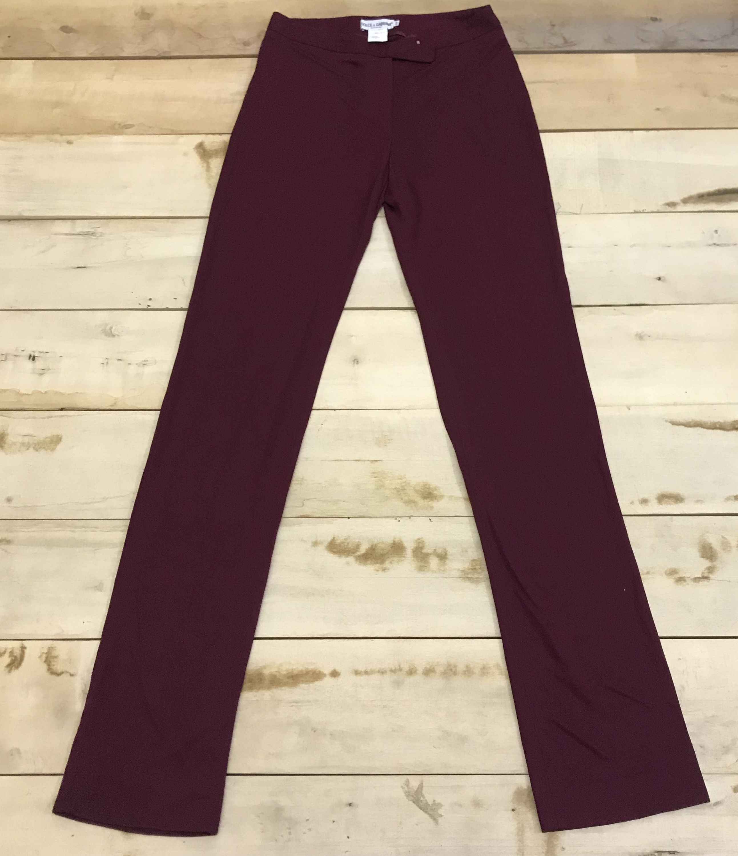 Dolce & Gabbana X121 DOLCE & GABBANA FLARED PANTS Size 42" / US 20 - 2 Thumbnail