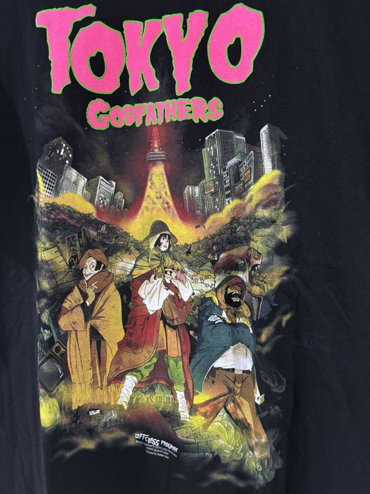 Anime × Band Tees × Vintage TOKYO GODFATHERS ANIME SHIRT BOOT Size US XL / EU 56 / 4 - 2 Thumbnail
