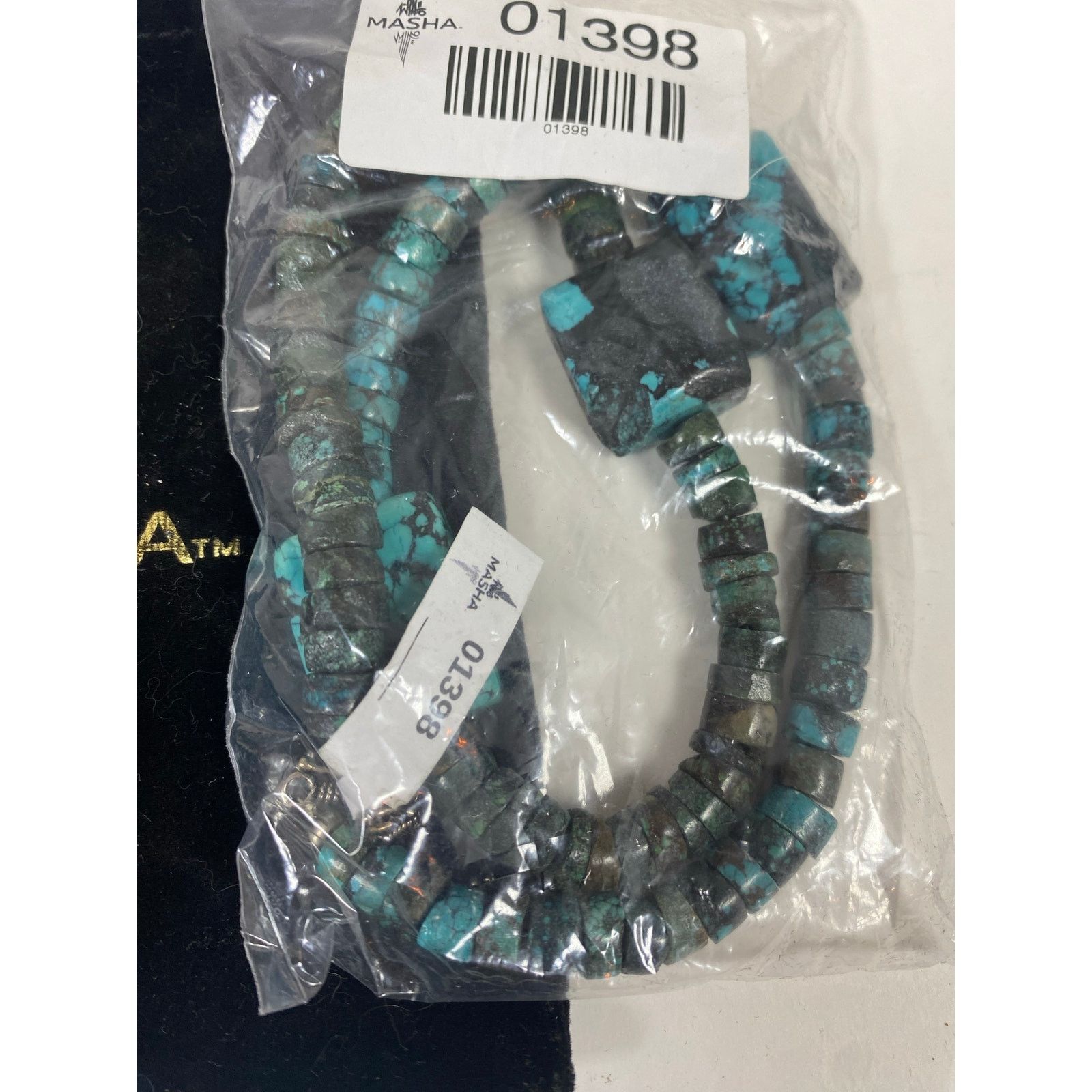 Other Masha Navajo Blue Turquoise Necklace Southwestern Size ONE SIZE - 1 Thumbnail