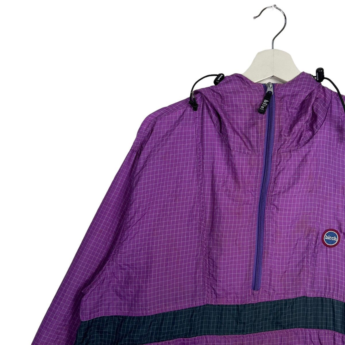 Other 🔥 VINTAGE 1990s BITCH SKATEBOARDS ANORAK JACKET Size US M / EU 48-50 / 2 - 7 Thumbnail
