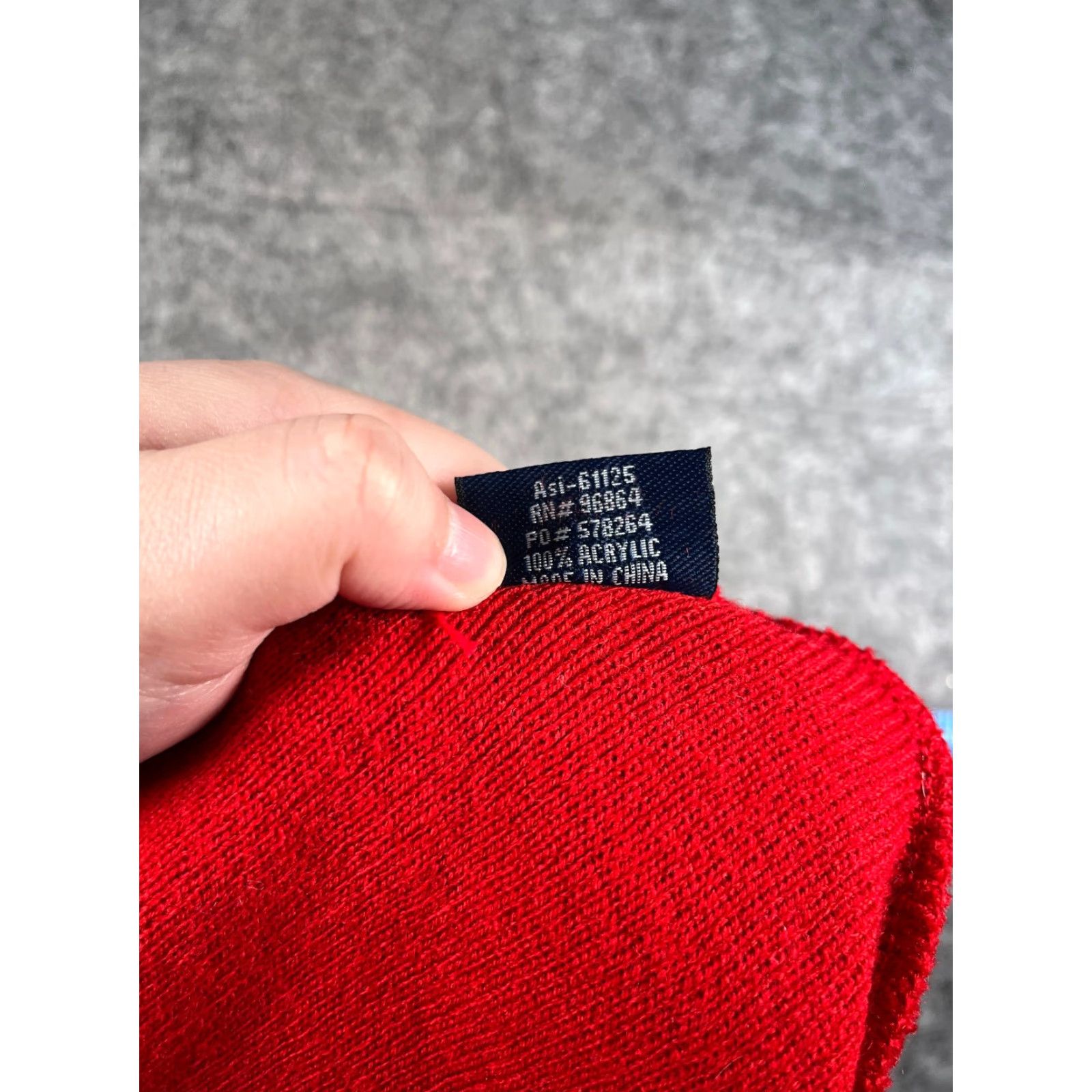 Vintage Ignacio Bobcat Highschool Basketball Beanie Toque Adult OS Red Knit 100% Acrylic Size ONE SIZE - 8 Thumbnail