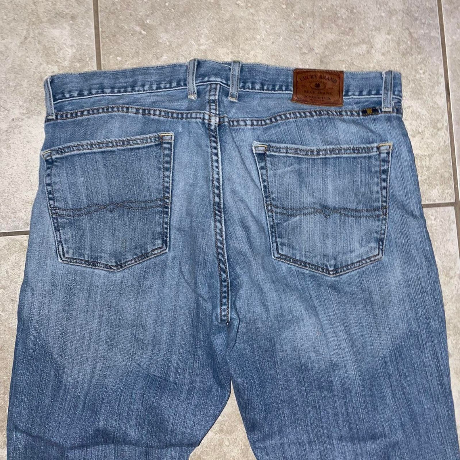Lucky Brand Lucky brand washed blue denim Size US 30 / EU 46 - 4 Thumbnail