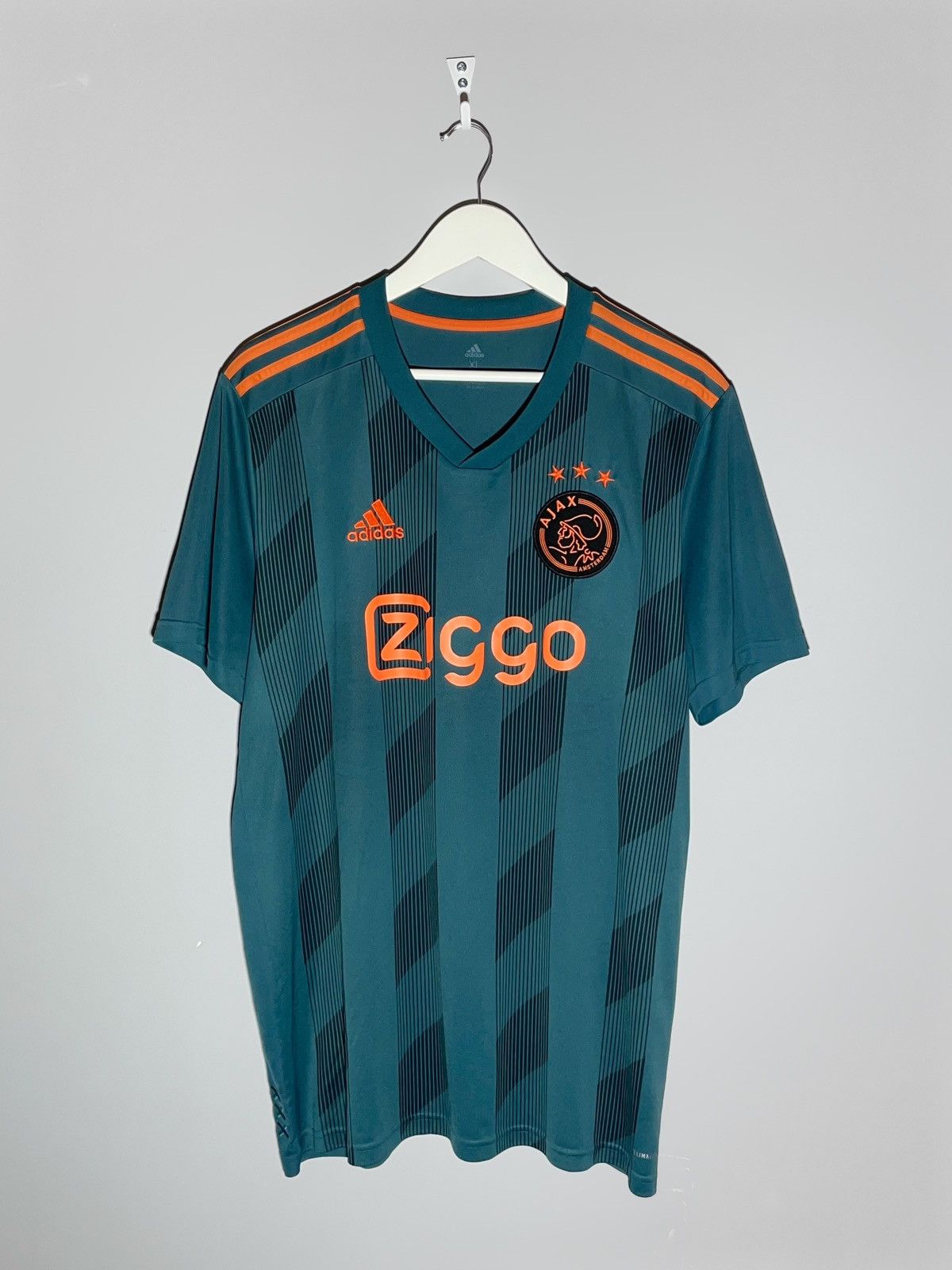 Adidas Ajax Amsterdam Adidas 2019/20 Y2k Streetwear Football Shirt Size US XL / EU 56 / 4 - 1 Thumbnail