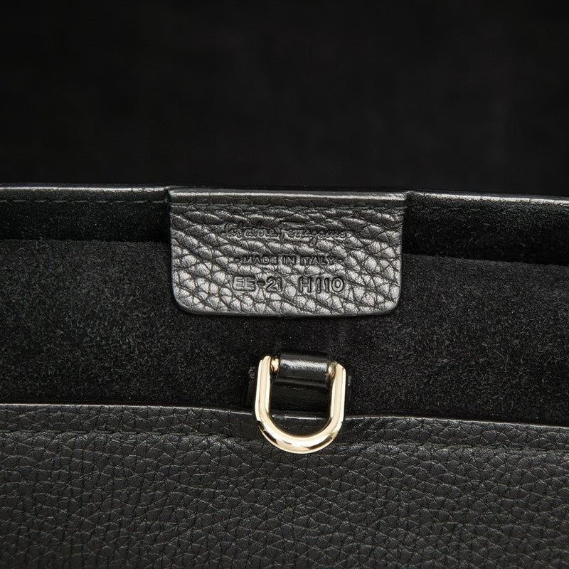 Salvatore Ferragamo Salvatore Ferragamo Gancini Handbag Black Size ONE SIZE - 5 Thumbnail