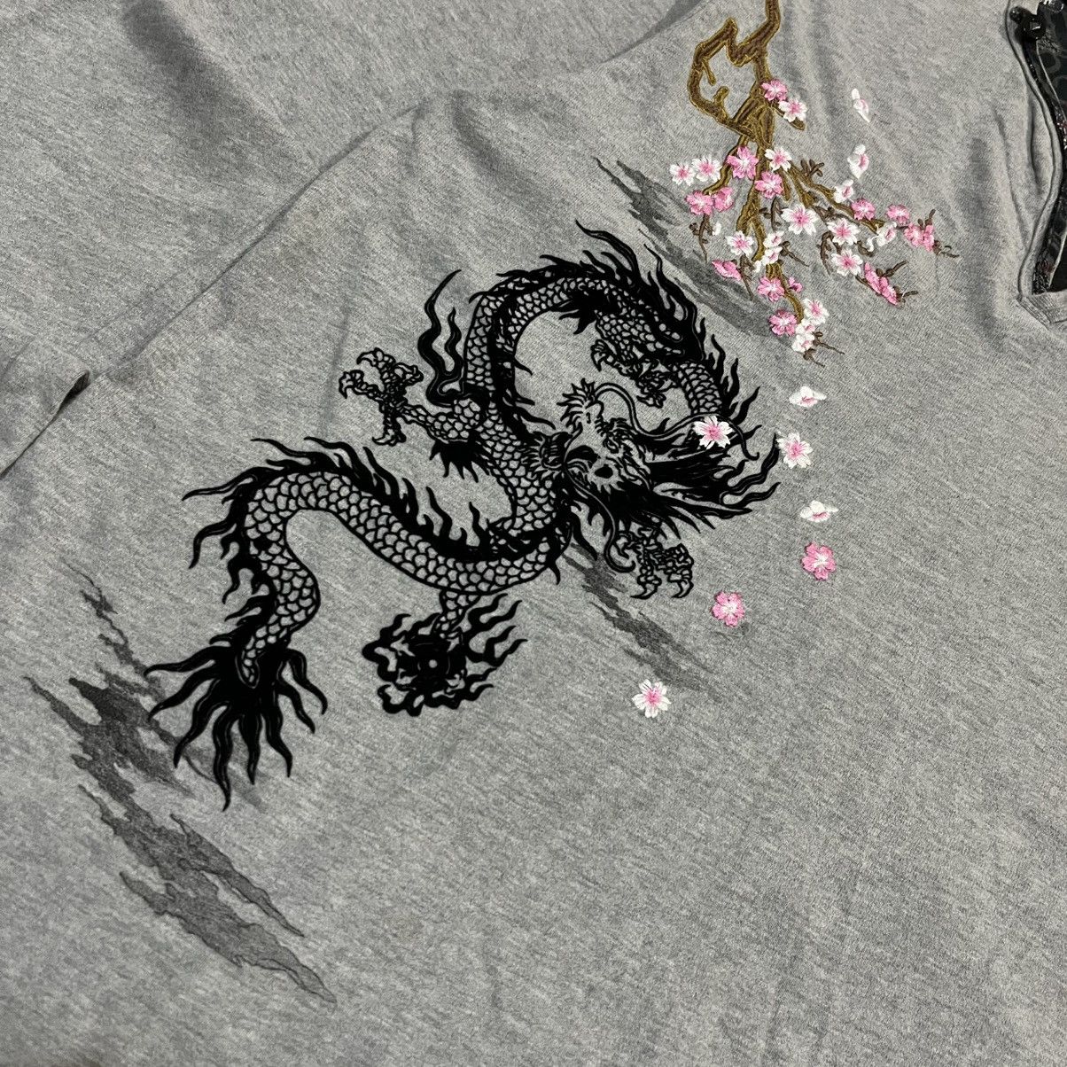 Karakuri Tamashii Big Train Dragon Embroidered Longsleve Size US M / EU 48-50 / 2 - 4 Thumbnail