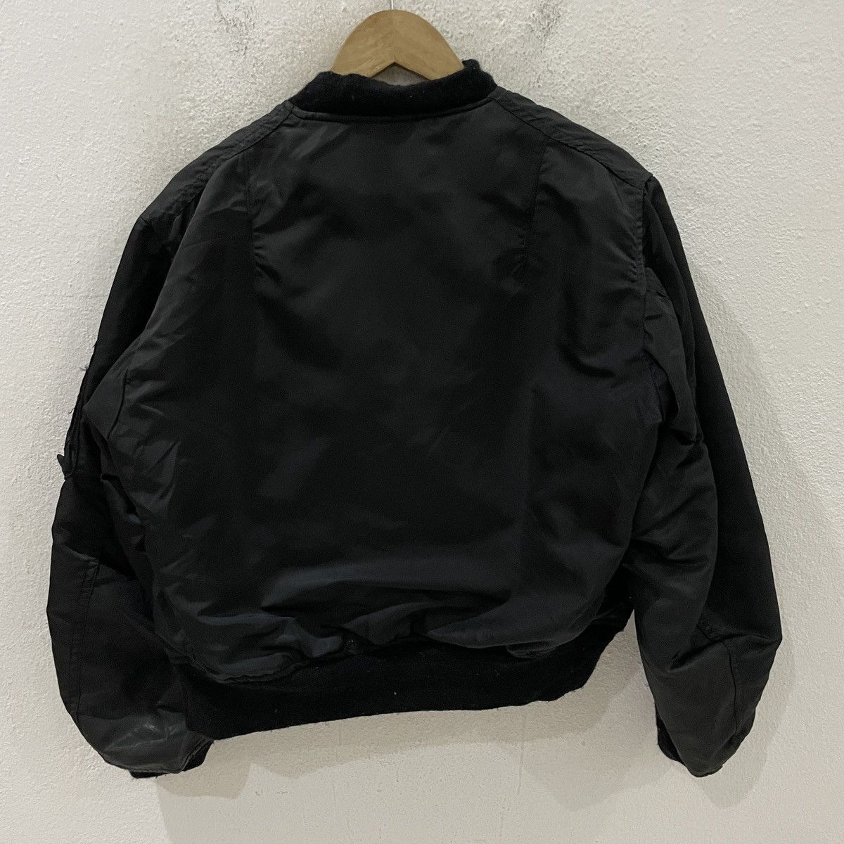 Alpha Industries Vintage 80s Alpha Industries Bomber Jacket Size US XL / EU 56 / 4 - 7 Thumbnail