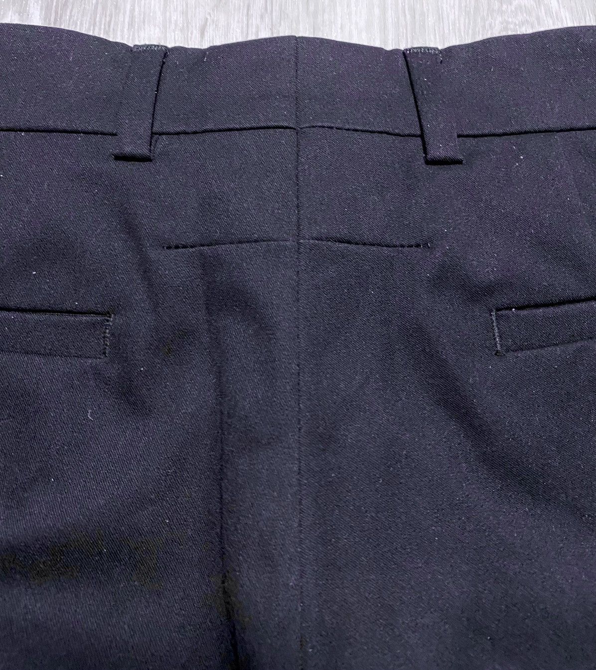 Givenchy Givenchy Uniformes Black Stretchy Cross Pants Trousers PE Size 28" / US 6 / IT 42 - 24 Thumbnail