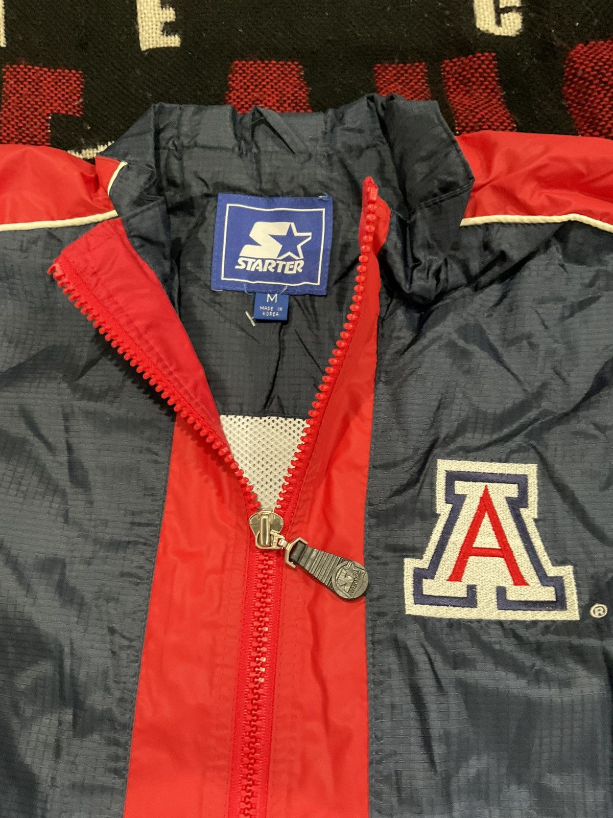 Starter Vintage ncaa Arizona wildcats jacket medium Size US M / EU 48-50 / 2 - 3 Thumbnail