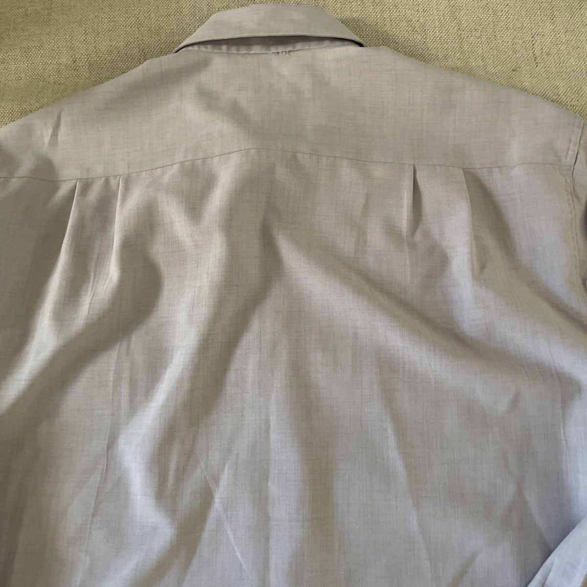 Ermenegildo Zegna × Vintage Vintage Polyester Sport Shirt Size US L / EU 52-54 / 3 - 13 Thumbnail
