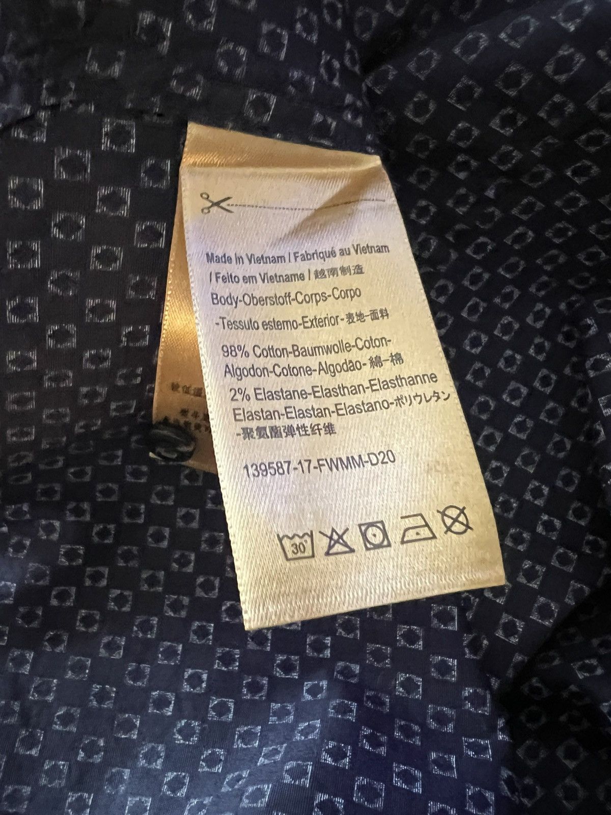 Scotch & Soda Scotch & Soda men's blue button down dress casual shirt Size US XL / EU 56 / 4 - 10 Thumbnail