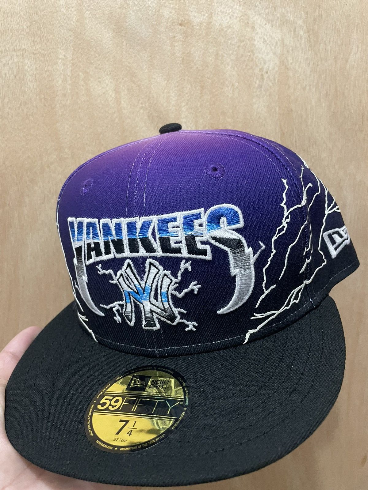 MyFitteds Myfitteds New York yankees Metallica lightning strikes 7 1/4 Size ONE SIZE - 3 Thumbnail