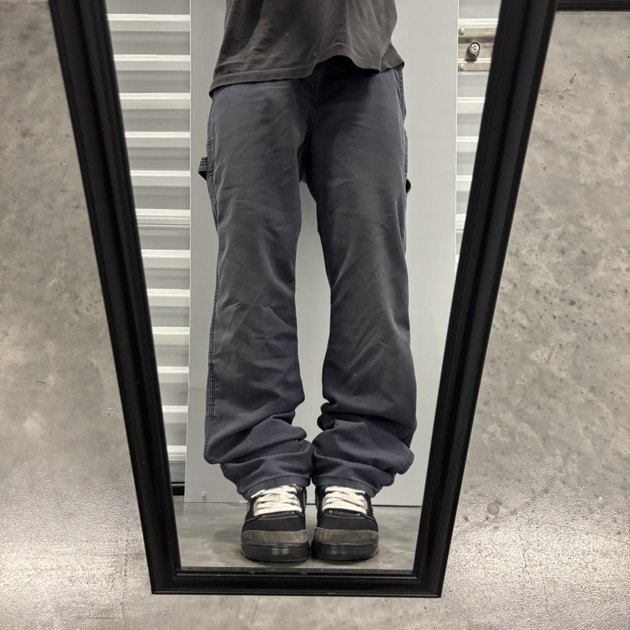 Dickies × Vintage Crazy Vintage Y2K/2000s Faded Blue Dickies Workwear Carpenter Pants! Size US 30 / EU 46 - 1 Thumbnail