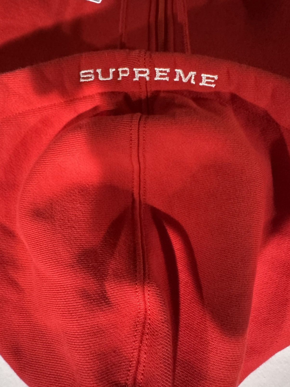 Nike × Supreme Supreme Nike Snakeskin Swoosh Logo Hoodie Red Size US S / EU 44-46 / 1 - 4 Thumbnail