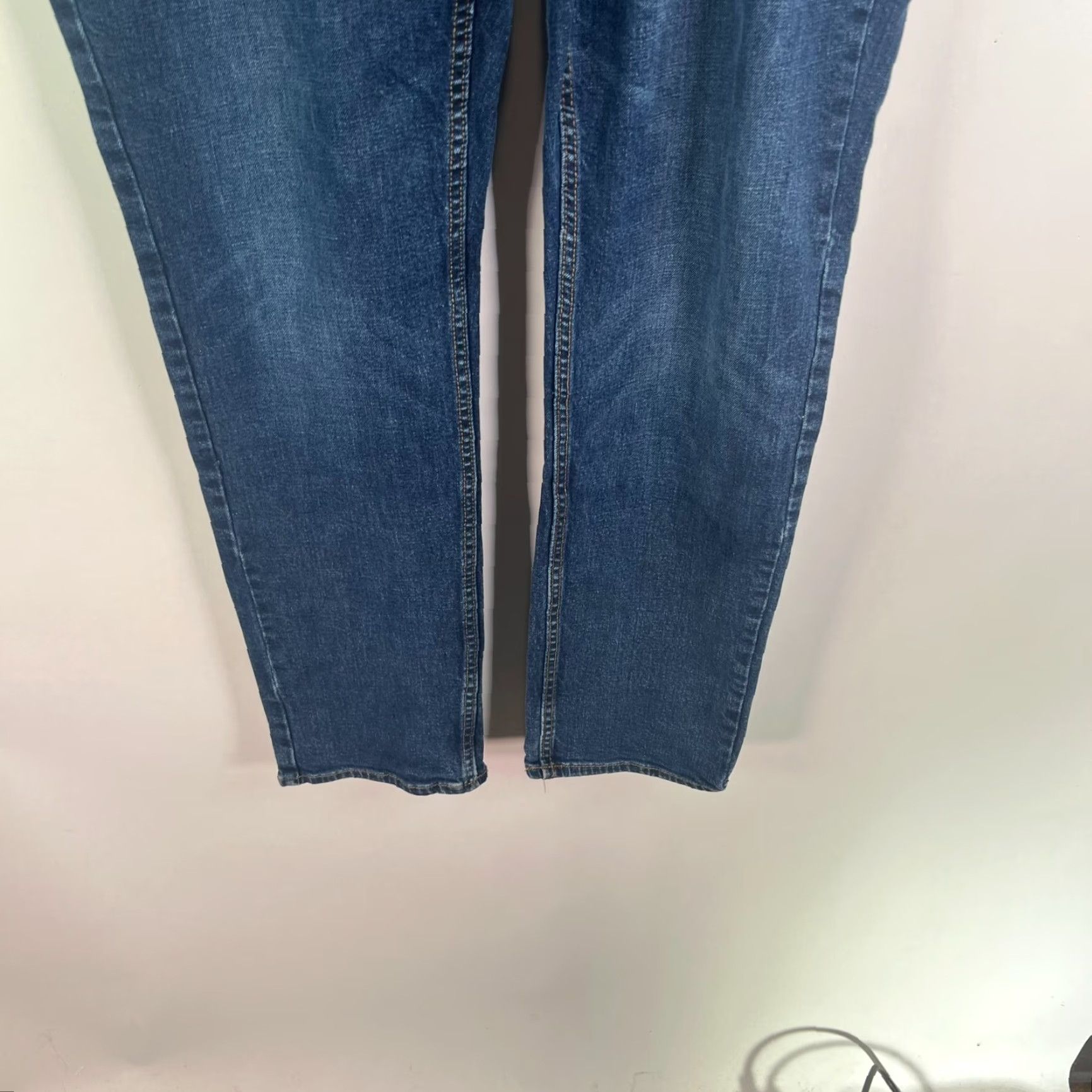 Old Navy VINTAGE Old Navy Jeans Men 40x32 Straight Denim Blue USA Retro Grunge 1980s Mens Size US 40 / EU 56 - 4 Thumbnail