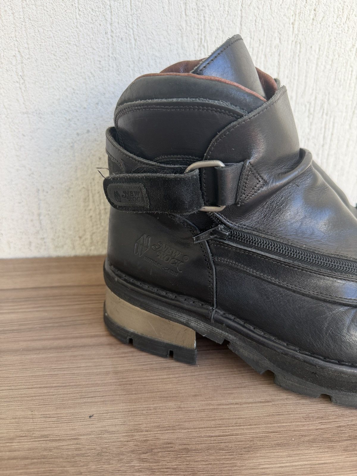 New Rock 90’s rare side zip boot Size US 10 / EU 43 - 10 Thumbnail
