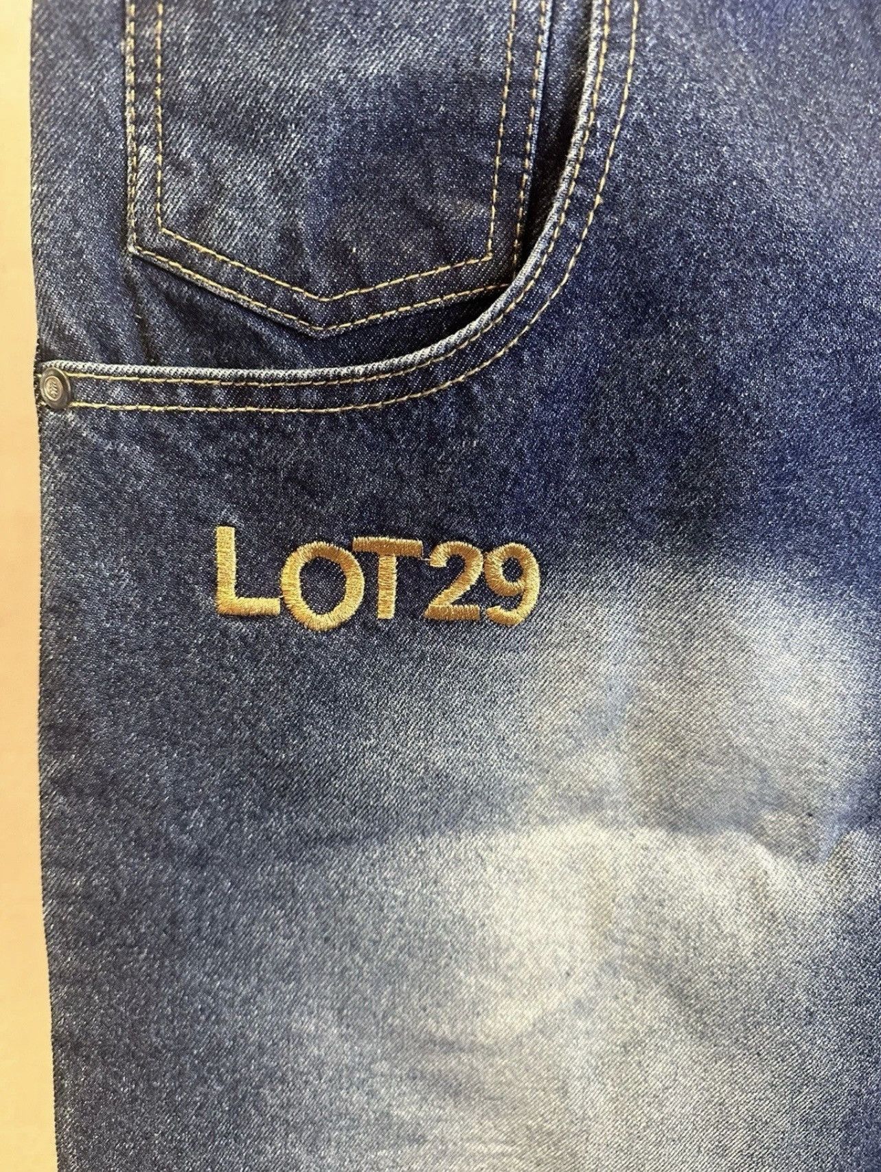 Warner Bros Lot29 Daffy Duck Y2K Jeans 34x33 – Looney Tunes Streetwear Size US 34 / EU 50 - 8 Thumbnail