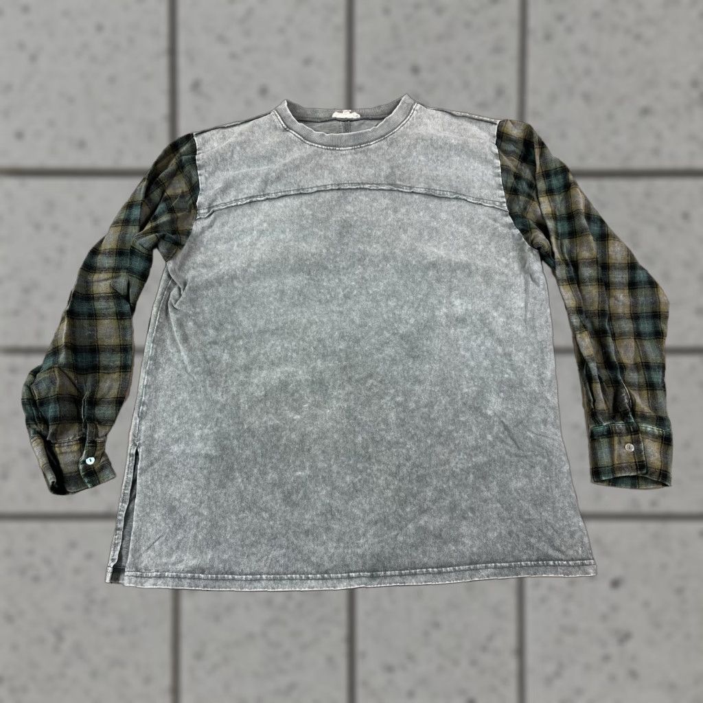 Vintage VINTAGE Women’s Easel Los Angeles Green Plaid Longsleeve Shirt M Women Size M / US 6-8 / IT 42-44 - 1 Thumbnail