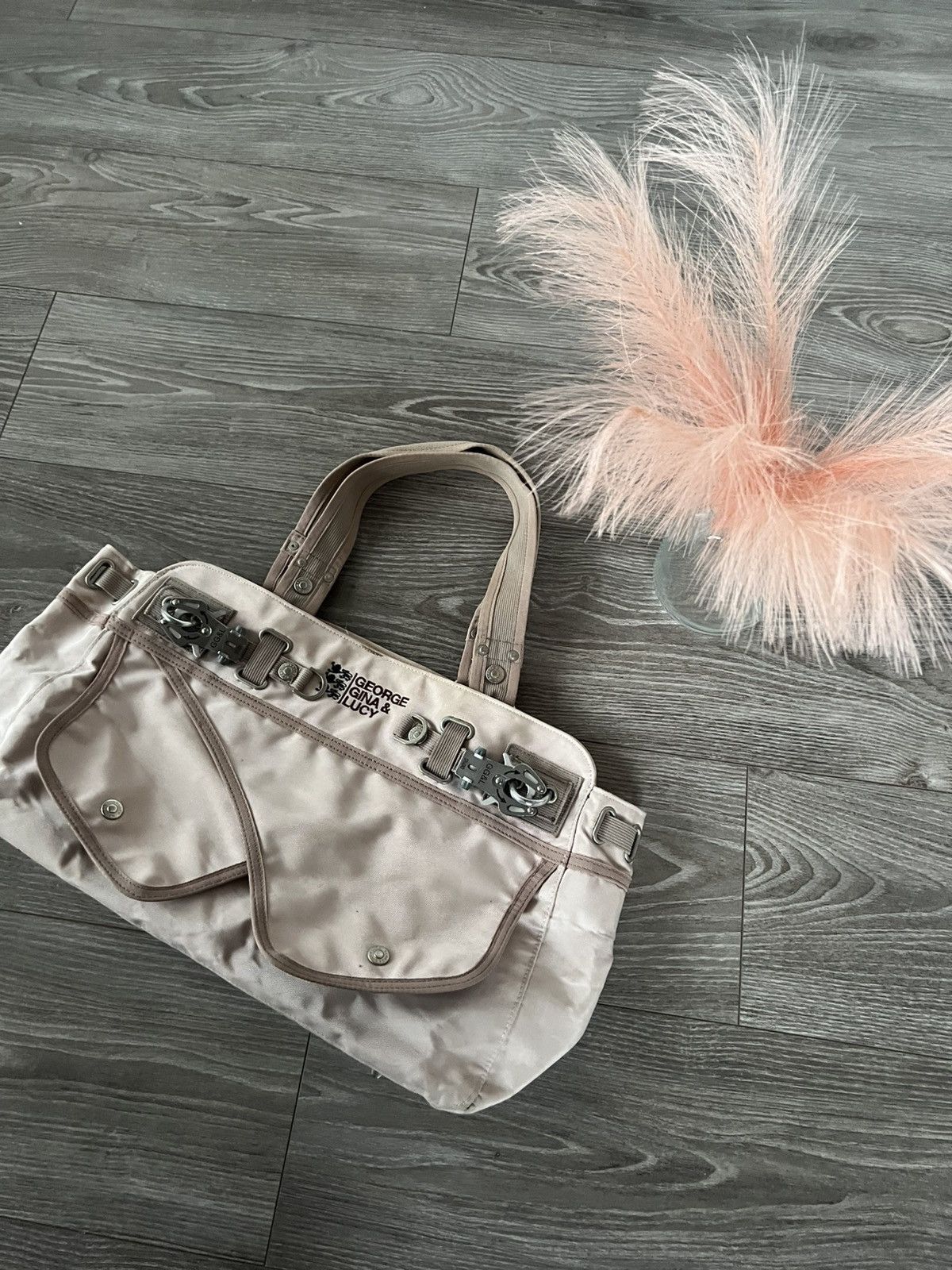 Japanese Brand ❗️❗️George Gina & Lucy Travel Dudley Dix Pink GGL Bag❗️❗️ Size ONE SIZE - 4 Thumbnail