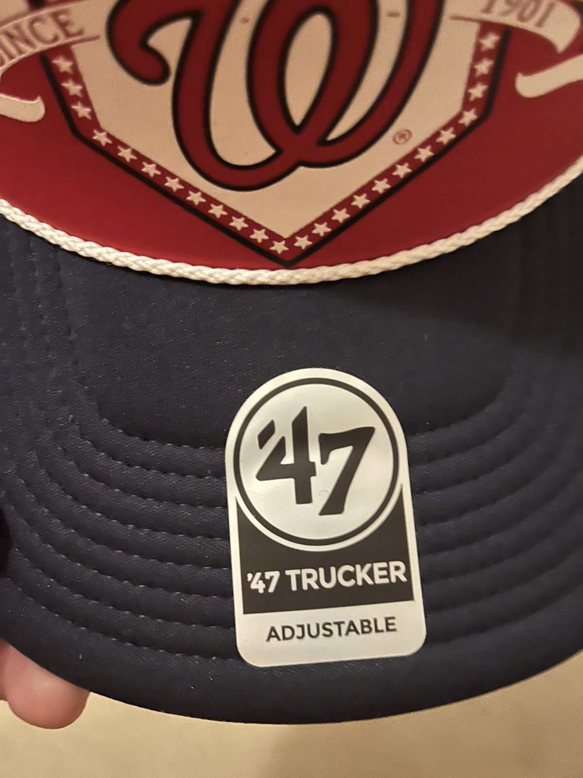 47 Brand Washington Nationals Red 47 trucker baseball cap Size ONE SIZE - 2 Thumbnail