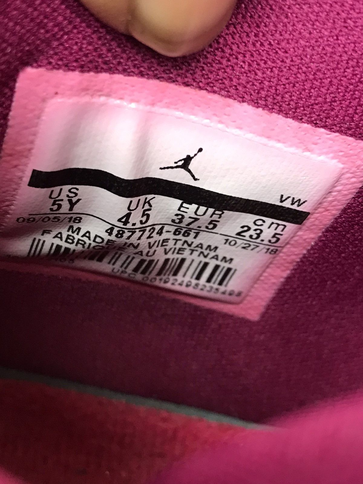Jordan Brand Air Jordan Retro 4 ‘For the Love of the Game’ Sz 5Y / 6.5W Size US 5 / IT 35 - 6 Thumbnail