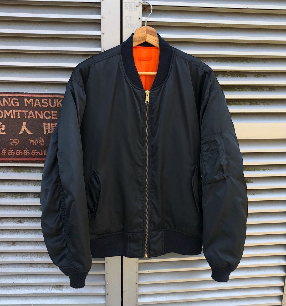 Vintage Vintage Air Force Intermedjate Ma-1 Bomber Jacket Size US L / EU 52-54 / 3 - 1 Thumbnail