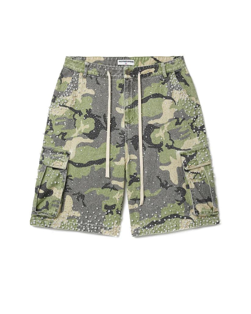 Vale Vale Forever Soulja Camo Crystal Jorts Size 36 Size US 36 / EU 52 - 1 Thumbnail