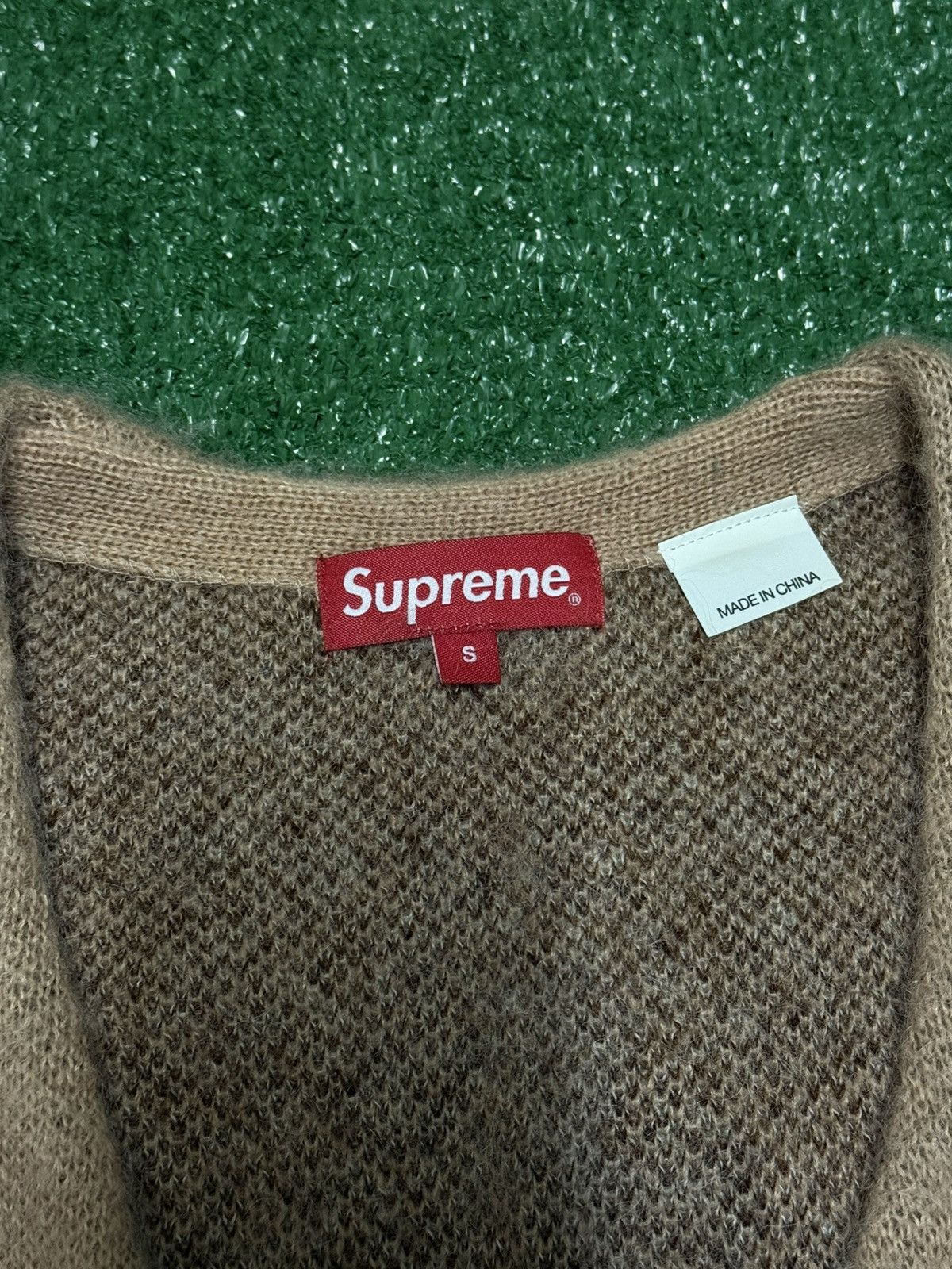 Supreme Supreme Mohair Cardigan Size US S / EU 44-46 / 1 - 3 Thumbnail