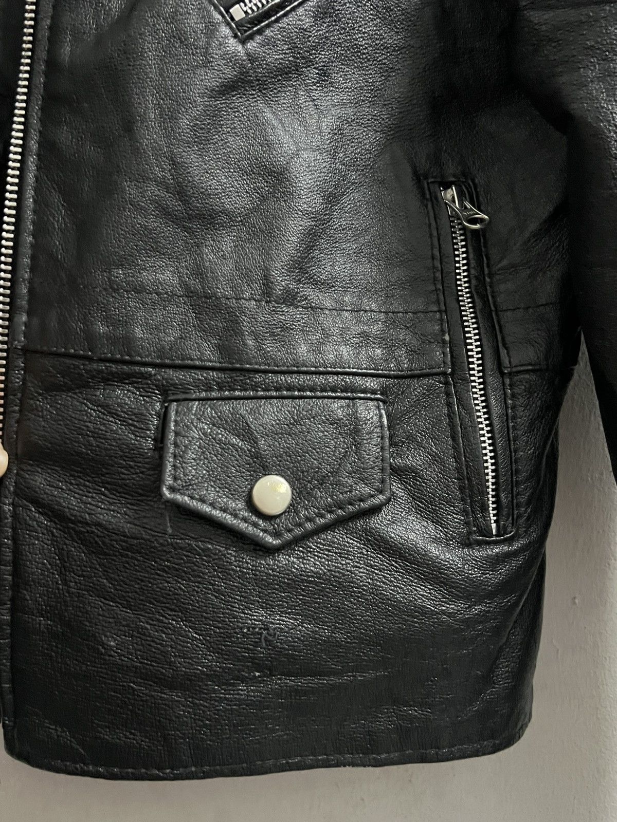 Vintage Luz com odo leather jacket punk rock rare Size US M / EU 48-50 / 2 - 10 Thumbnail
