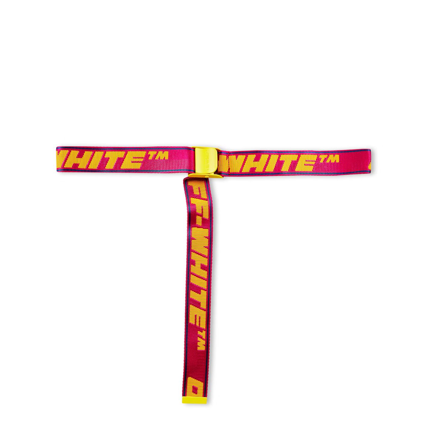 Off-White o1g2r1mq0225 Size: OS / Belt in Fuschia & Yellow Size ONE SIZE - 1 Preview
