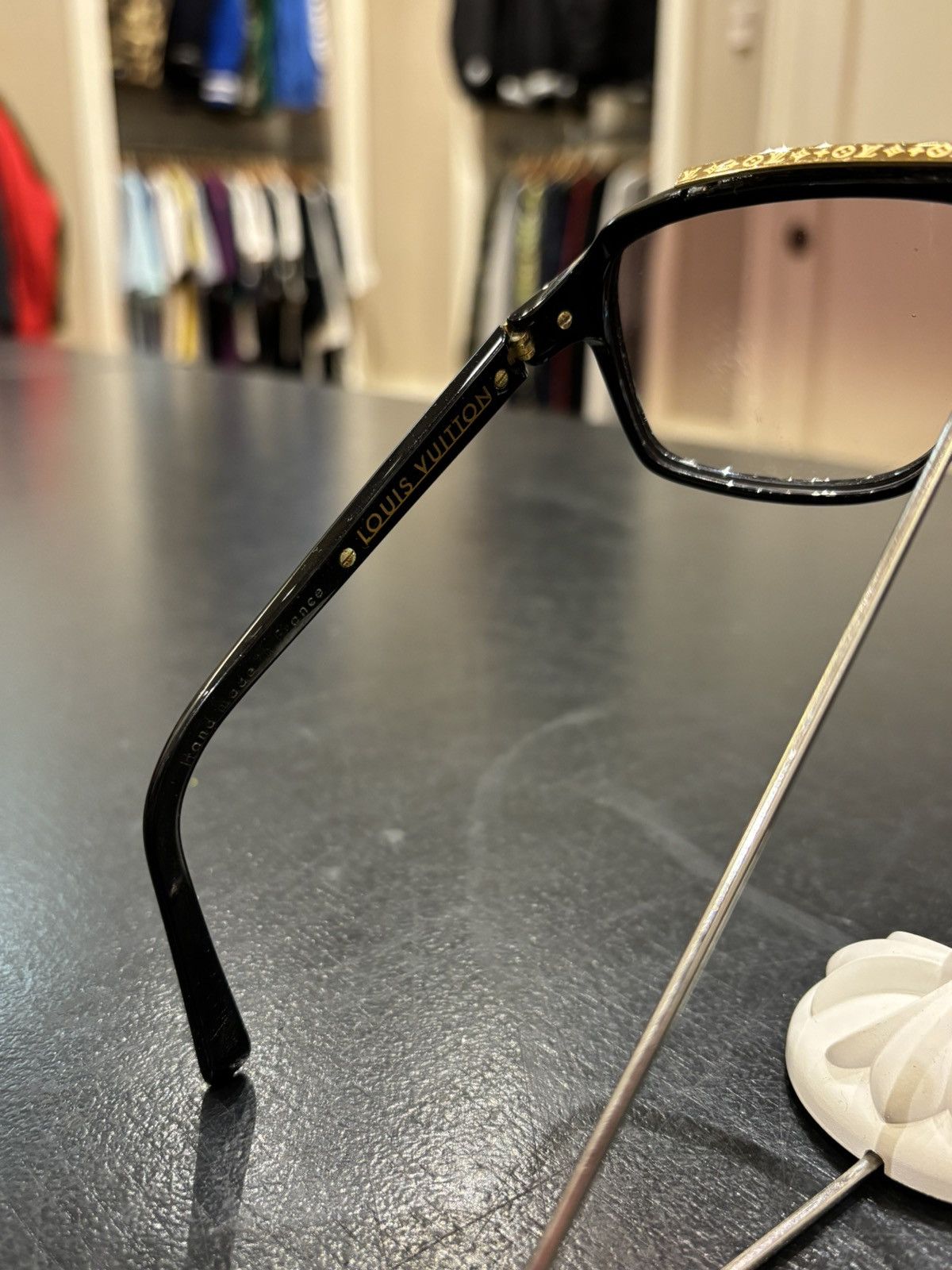 Louis Vuitton Louis Vuitton Evidence Millionaire Sunglasses Size ONE SIZE - 8 Thumbnail