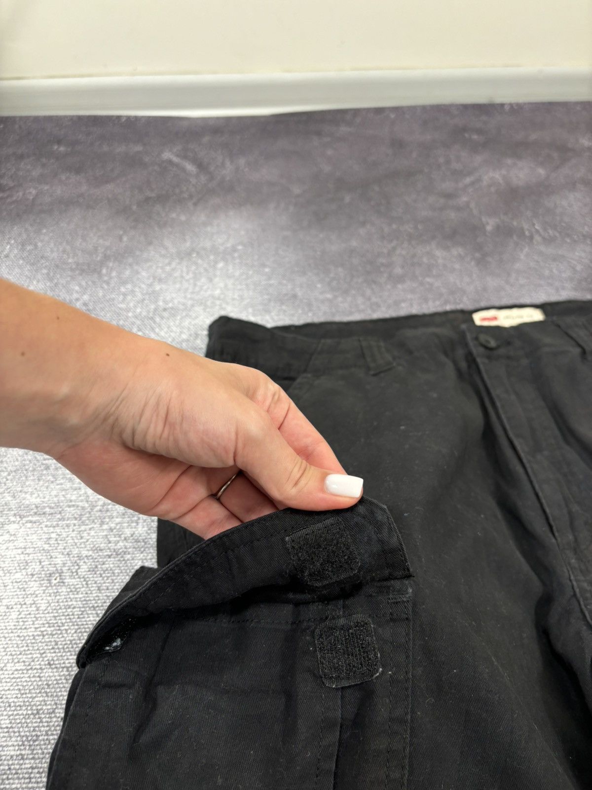 Wrangler Vintage Wrangler Y2K Utility Black USA Hype Cargo Shorts Size US 36 / EU 52 - 5 Thumbnail