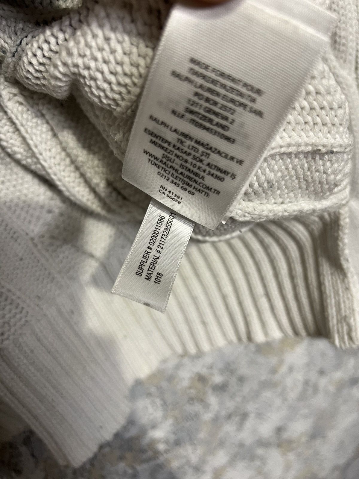 Ralph Lauren Polo Ralph Lauren Knit Sweater Big Logo Hype Y2K Size XS / US 0-2 / IT 36-38 - 4 Thumbnail