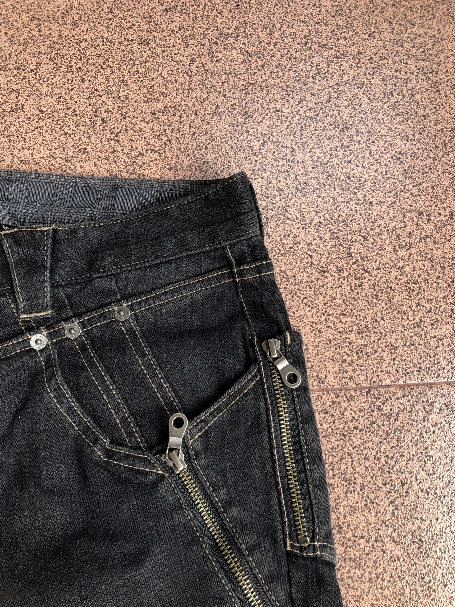 If Six Was Nine PPFM Zipper Riders Jeans Size US 32 / EU 48 - 8 Thumbnail