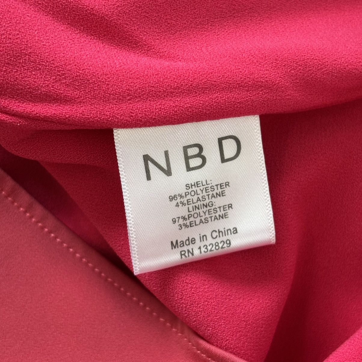 NBD NBD Revolve Medium Ruched One Shoulder Satin Mini Dress Pink Size M / US 6-8 / IT 42-44 - 5 Thumbnail