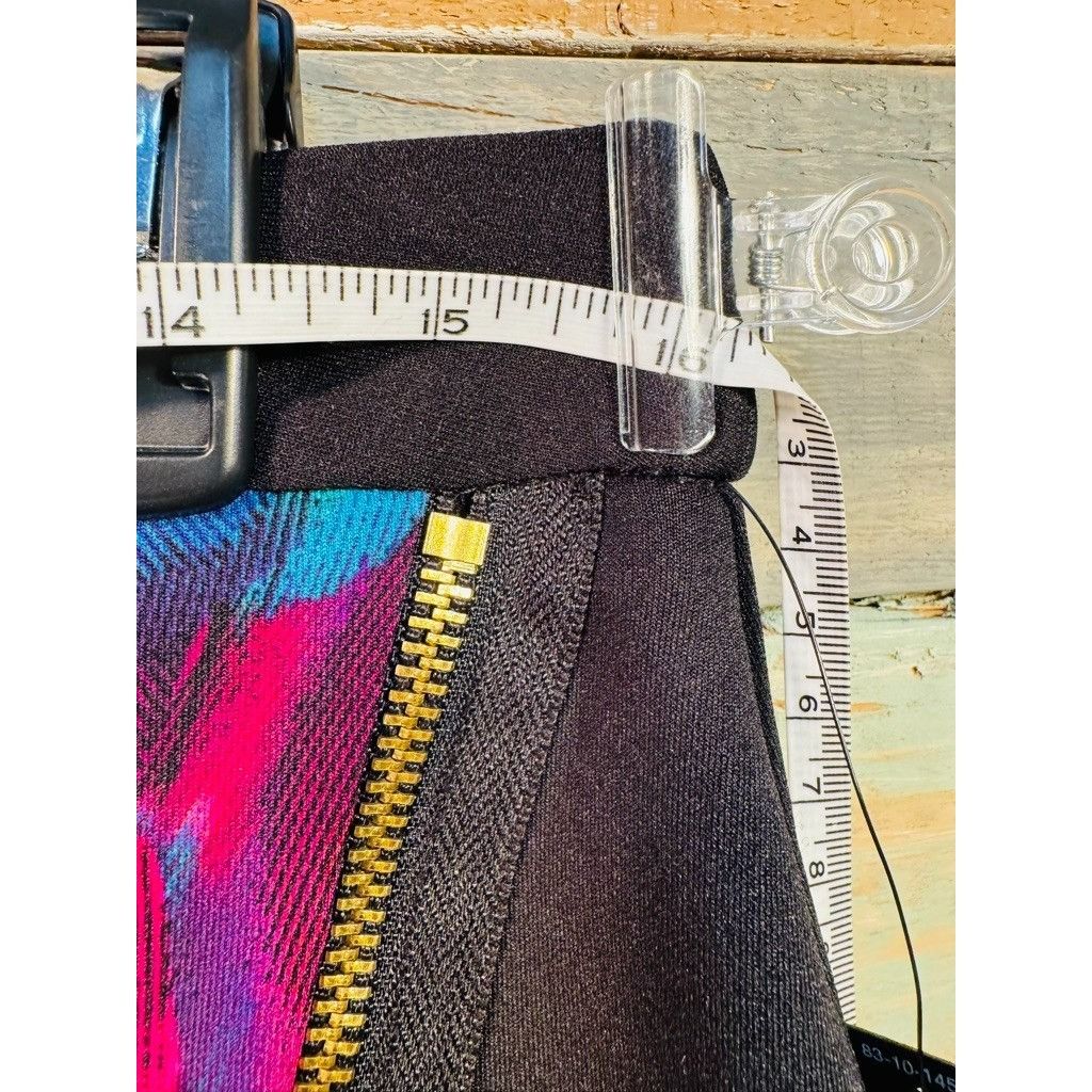 Worthington Woman's WORTHINGTON Colorful Pink Yellow Orange Blue Skirt S Size 32" / US 10 / IT 46 - 8 Thumbnail
